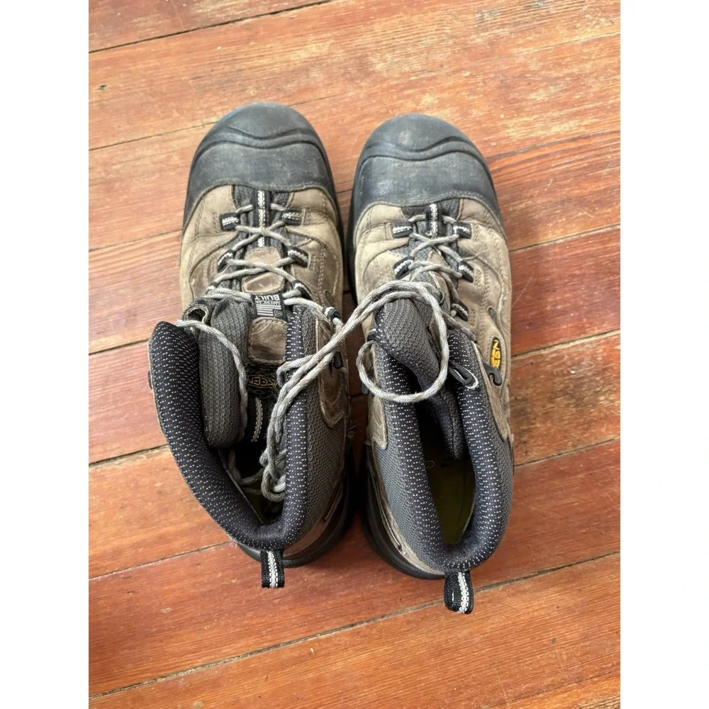 Keen Utility Men's Size 13D Work Boots Braddock Steel Toe WP Made in USA
